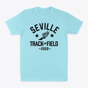 Seville Elementary School Track and Field Classic Dad T-Shirt