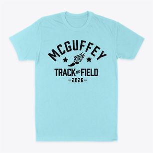 Mcguffey Foundation School Track and Field Classic Dad T-Shirt