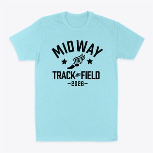 Midway Elementary School Track and Field Classic Dad T-Shirt