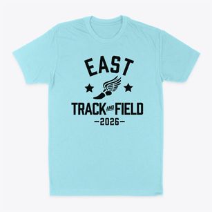 East Elementary School Track and Field Classic Dad T-Shirt