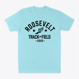 Roosevelt Elementary School Track and Field Classic Dad T-Shirt