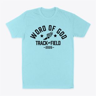 Word Of God Academy Track and Field Classic Dad T-Shirt