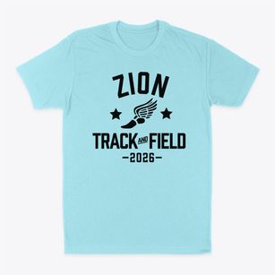 Zion Lutheran School Track and Field Classic Dad T-Shirt