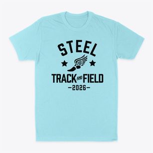 Steel Center Area Vocational Technical Track and Field Classic Dad T-Shirt