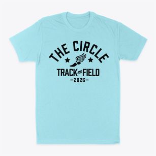 The Circle School Track and Field Classic Dad T-Shirt