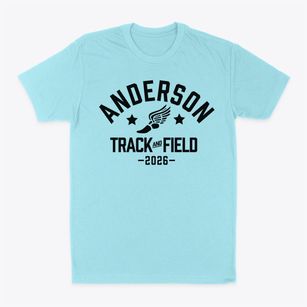 Anderson Elementary School Track and Field Classic Dad T-Shirt