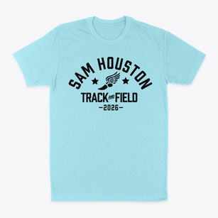 Sam Houston Elementary School Track and Field Classic Dad T-Shirt