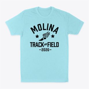 Moises Molina High School Track and Field Classic Dad T-Shirt