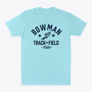 Bowman Middle School Track and Field Classic Dad T-Shirt