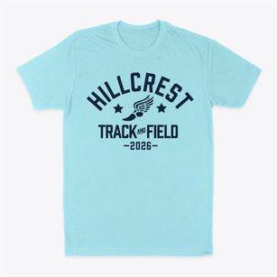 Hillcrest High School Track and Field Classic Dad T-Shirt