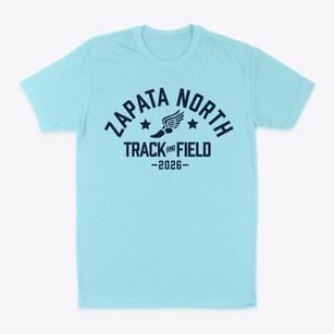 Zapata North Elementary School Track and Field Classic Dad T-Shirt