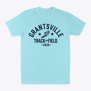 Grantsville Elementary School Track and Field Classic Dad T-Shirt