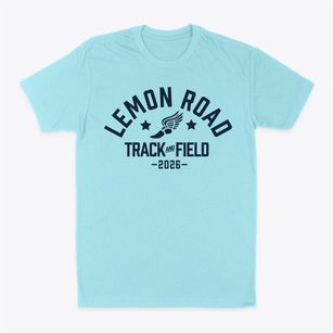 Lemon Road Elementary School Track and Field Classic Dad T-Shirt