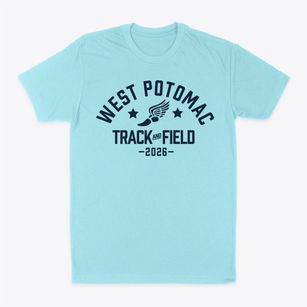 West Potomac High School Track and Field Classic Dad T-Shirt