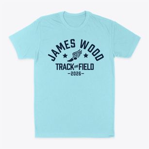 James Wood Middle School Track and Field Classic Dad T-Shirt