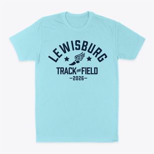Lewisburg Elementary School Track and Field Classic Dad T-Shirt