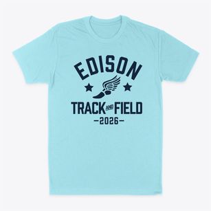 Edison Middle School Track and Field Classic Dad T-Shirt