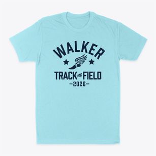 Fletcher Walker Elementary School Track and Field Classic Dad T-Shirt