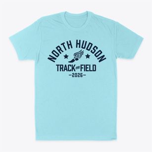 North Hudson Elementary School Track and Field Classic Dad T-Shirt