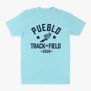Pueblo Elementary School Track and Field Classic Dad T-Shirt