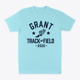 Grant Middle School Track and Field Classic Dad T-Shirt