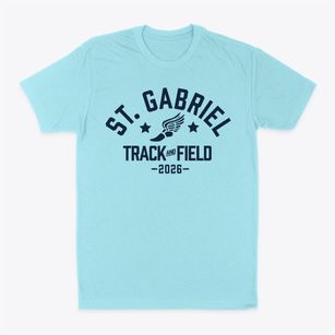 Saint Gabriel School Track and Field Classic Dad T-Shirt