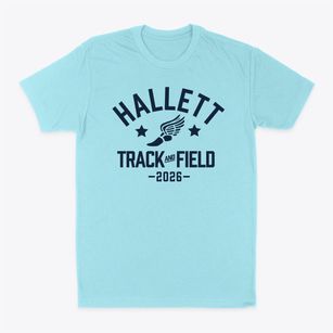 Hallett Elementary School Track and Field Classic Dad T-Shirt