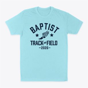 Baptist Bible Academy Track and Field Classic Dad T-Shirt