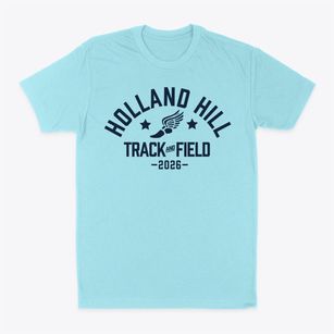 Holland Hill Elementary School Track and Field Classic Dad T-Shirt