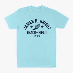 James H. Bright/ J.w. Johnson Elementary School Track and Field Classic Dad T-Shirt
