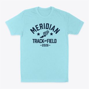 Meridian High School Track and Field Classic Dad T-Shirt