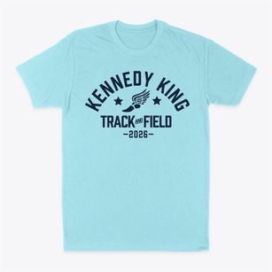 Kennedy King Middle School Track and Field Classic Dad T-Shirt