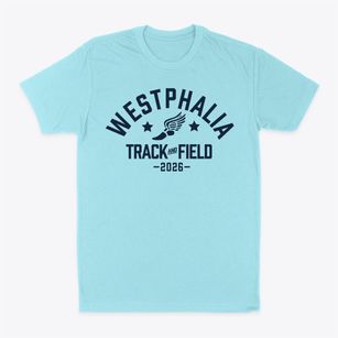 Westphalia Elementary School Track and Field Classic Dad T-Shirt