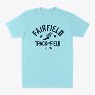 Fairfield High School Track and Field Classic Dad T-Shirt