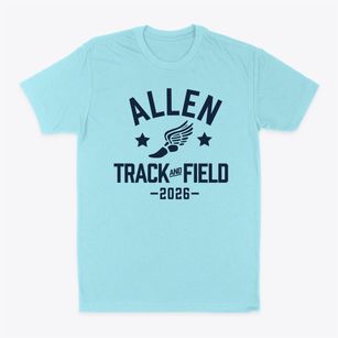 Allen Elementary School Track and Field Classic Dad T-Shirt