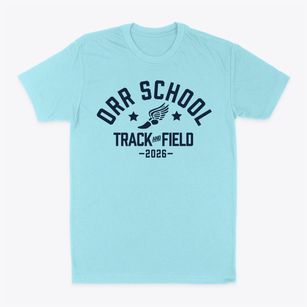 Orr School Track and Field Classic Dad T-Shirt