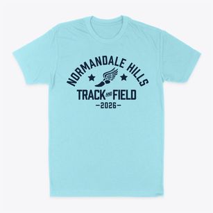 Normandale Hills Elementary School Track and Field Classic Dad T-Shirt