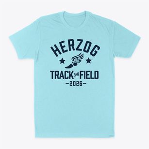 Herzog Elementary School Track and Field Classic Dad T-Shirt