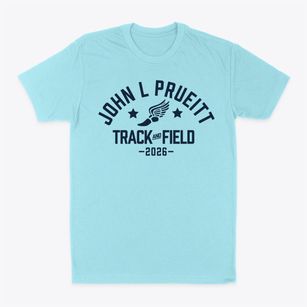 John L Prueitt Elementary School Track and Field Classic Dad T-Shirt