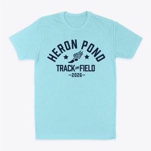 Heron Pond Elementary School Track and Field Classic Dad T-Shirt