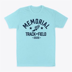 Memorial High School Track and Field Classic Dad T-Shirt