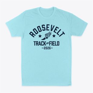 Roosevelt Elementary School 10 Track and Field Classic Dad T-Shirt
