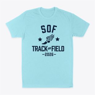 School Of The Future Track and Field Classic Dad T-Shirt