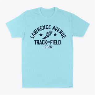 Lawrence Avenue Elementary School Track and Field Classic Dad T-Shirt