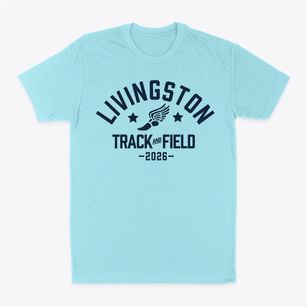 Livingston High School Track and Field Classic Dad T-Shirt