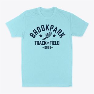 Brookpark Memorial Elementary School Track and Field Classic Dad T-Shirt