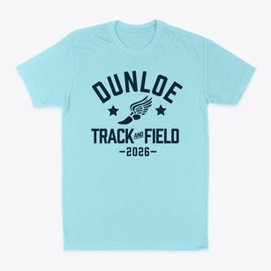 Dunloe Elementary School Track and Field Classic Dad T-Shirt