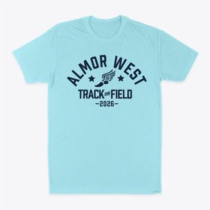 Almor West Elementary School Track and Field Classic Dad T-Shirt