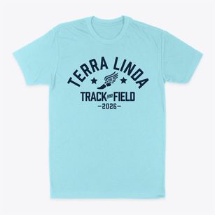 Terra Linda Elementary School Track and Field Classic Dad T-Shirt