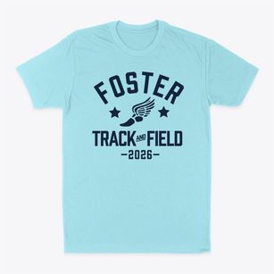 Foster Kindergarten Center Track and Field Classic Dad T-Shirt